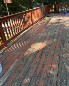 painting contractor Pennington before and after photo 1781202536023_deck2